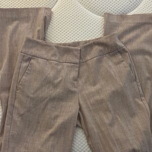 Ann Taylor Light Brown Straight Leg Pants